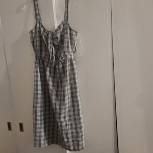 Miss Selfridges UK Searsucker brand long dress